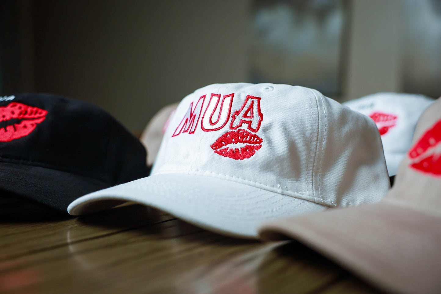 MUA BLOCK DAD HAT - WHITE - MUA